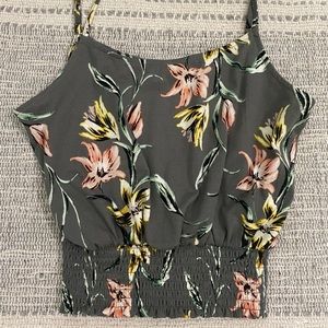 Floral Grey Cami
